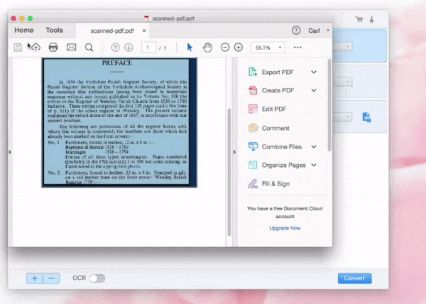 Convertire html in pdf mac